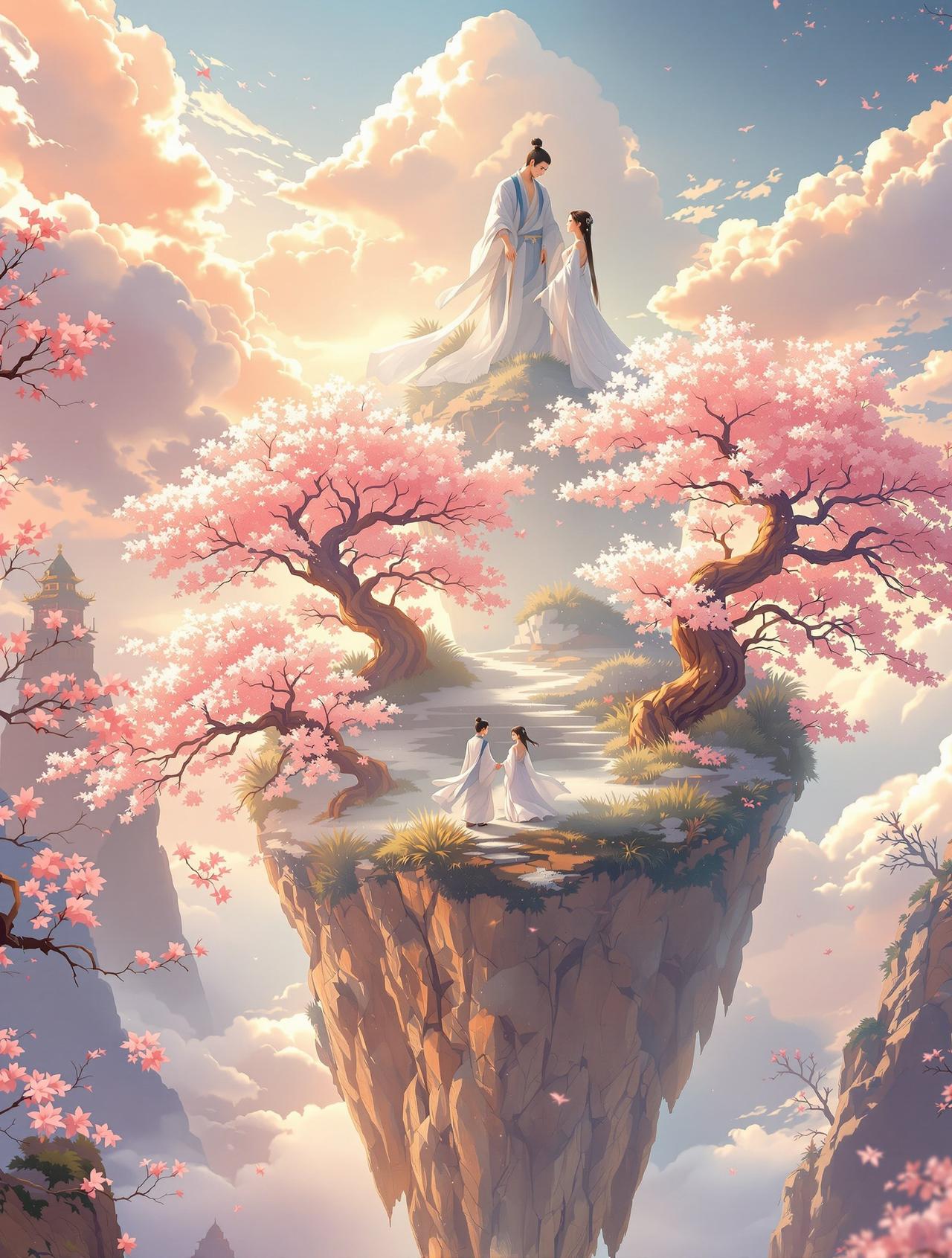日动漫推荐 灵墟幻境 宣传海报