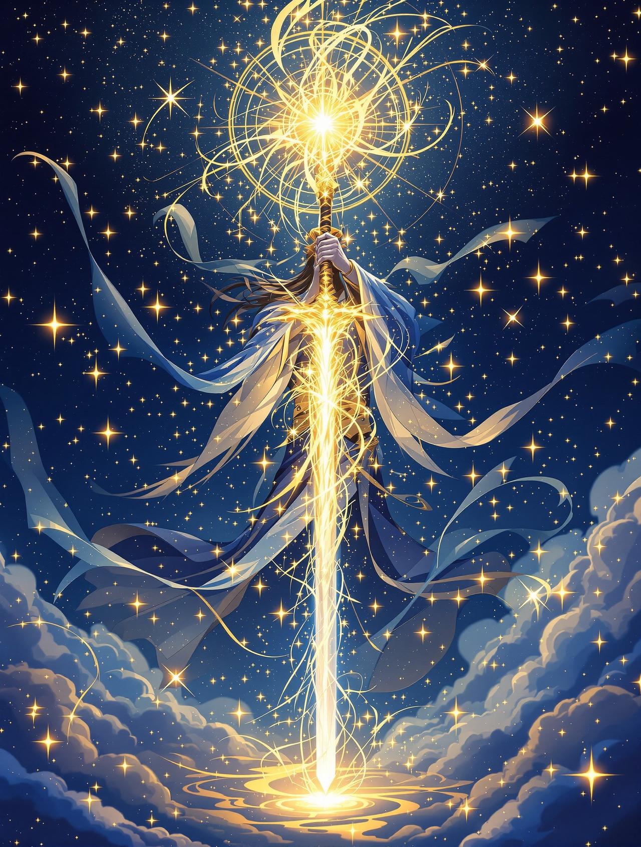 日动漫推荐 星辰剑主 宣传海报